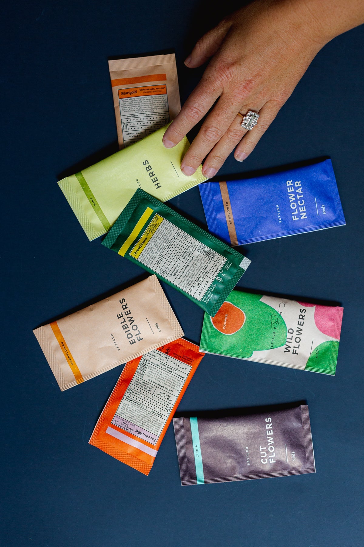 Bulk Seed Packets | Cosmos, Mint & Love in a Mist (Mix)