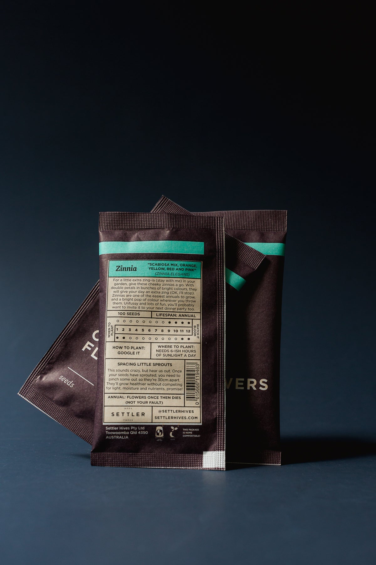 Bulk Seed Packets | Zinnia, Cornflowers & Strawflower