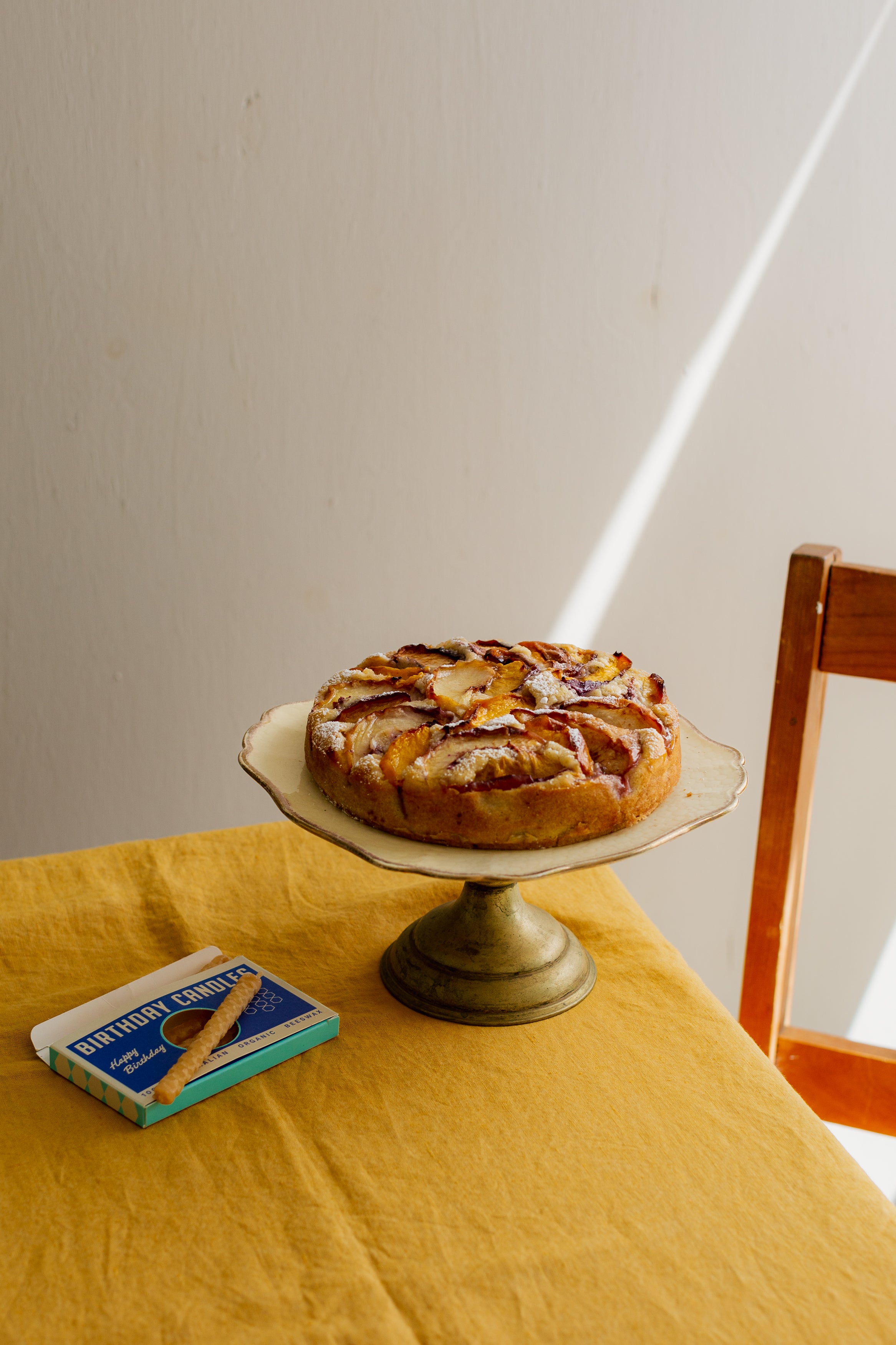 Organic Beeswax Birthday Candles