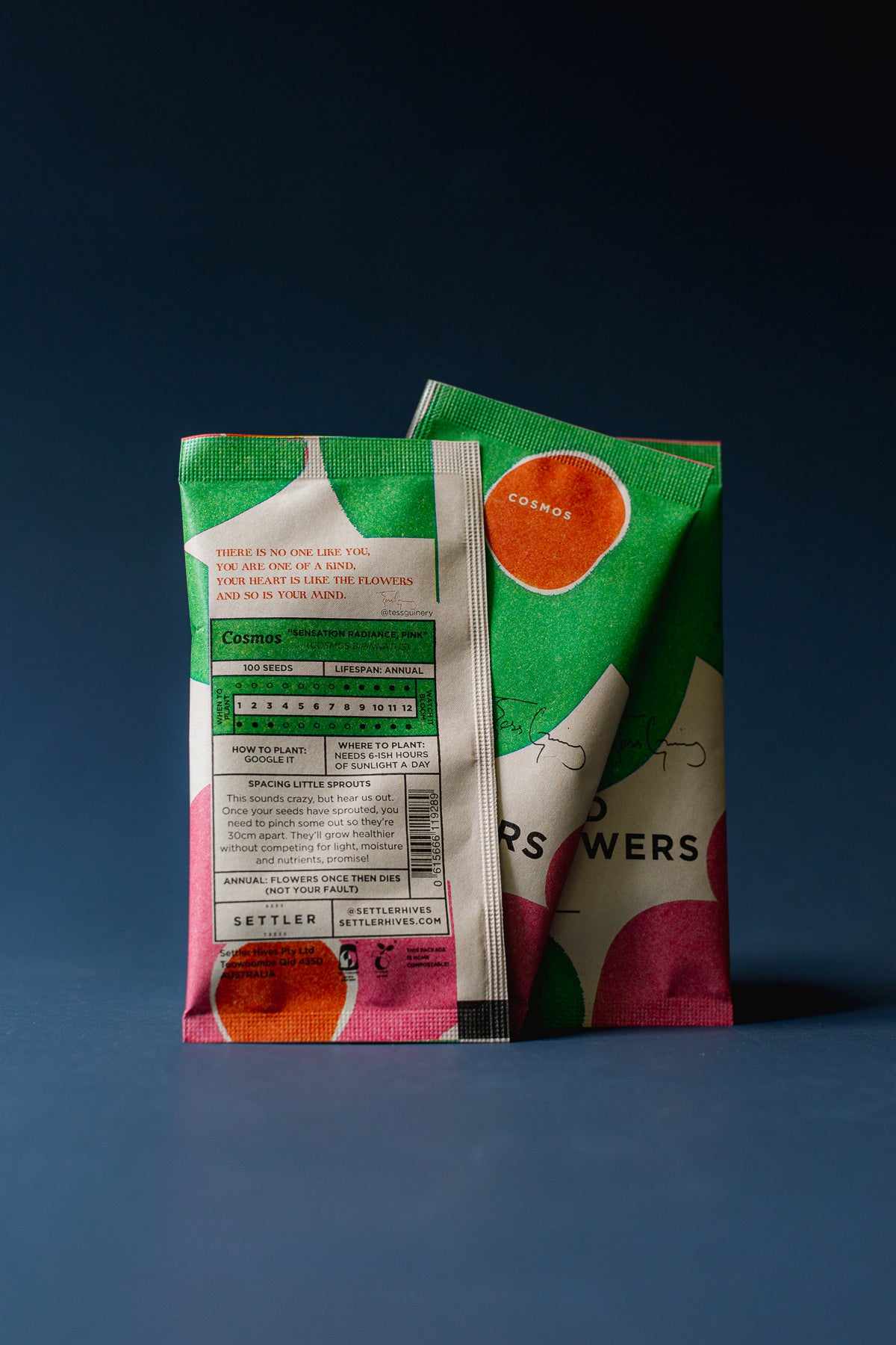 Bulk Seed Packets | Cosmos, Mint & Love in a Mist (Mix)